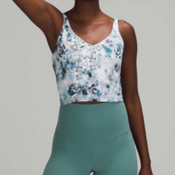 Lululemon Align Tech Kaleidofloral Multi Size 12 - Picture 1 of 5